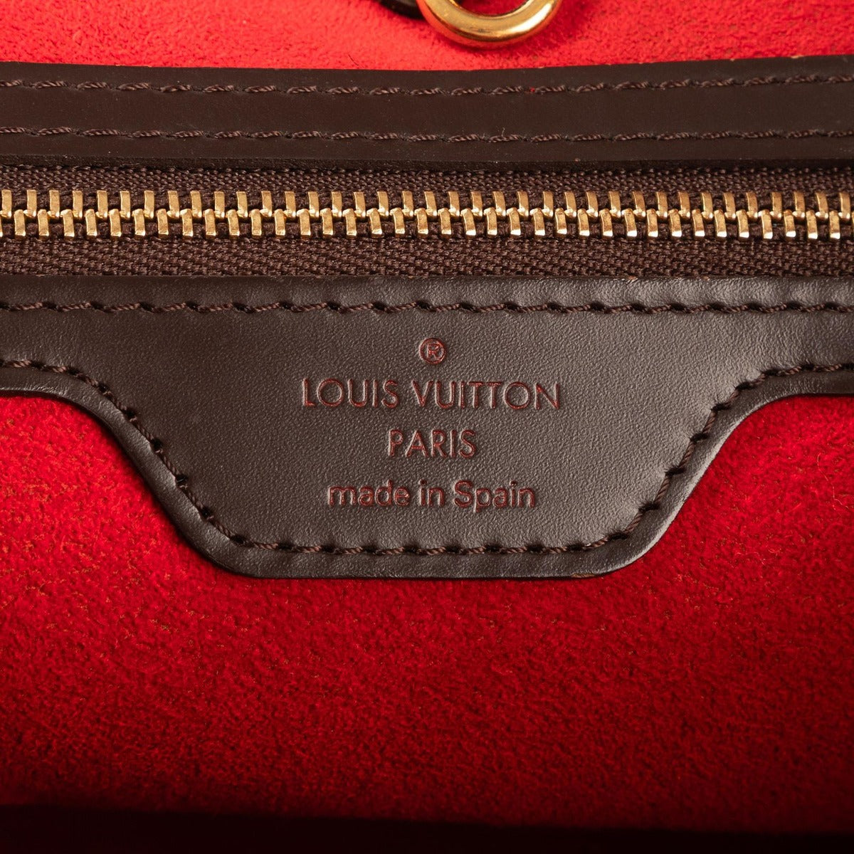 Louis Vuitton Hampstead Dark Brown Damier Ebene Shoulder Bag — view 10