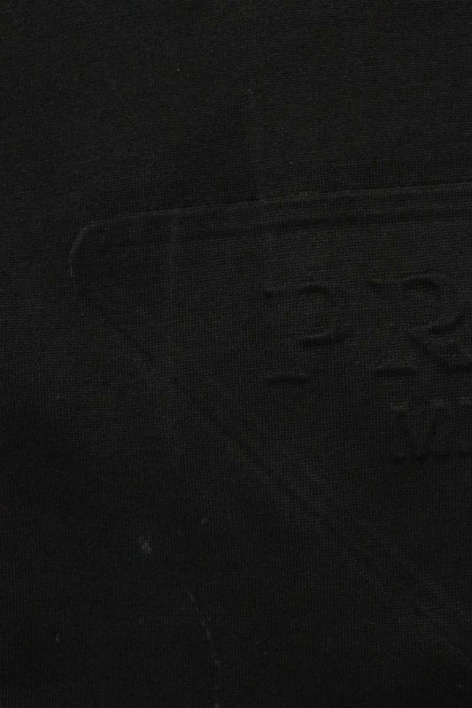 Prada Ujl27a Front Logo Cotton Crew Neck Sweatshirt Men's XL