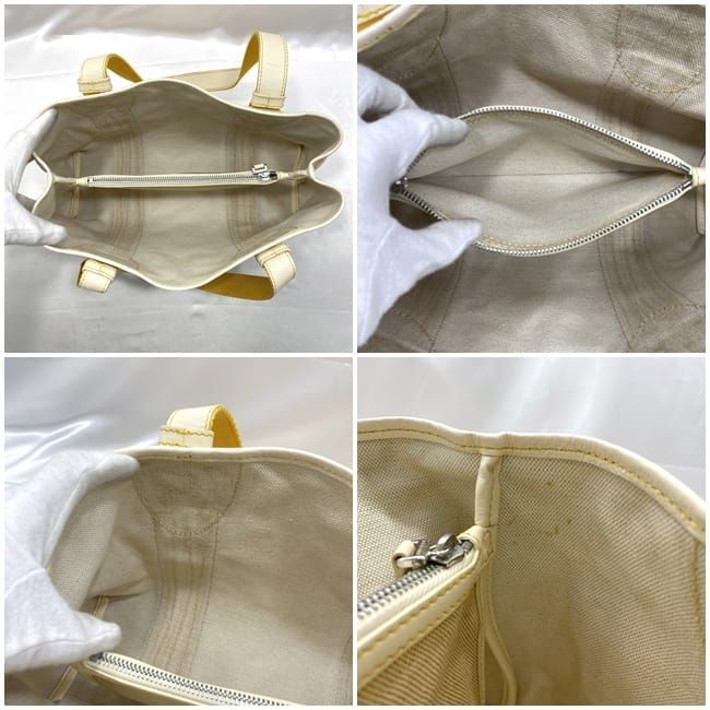Celine Tote Bag Ec21549 Beige Yellow C Macadam