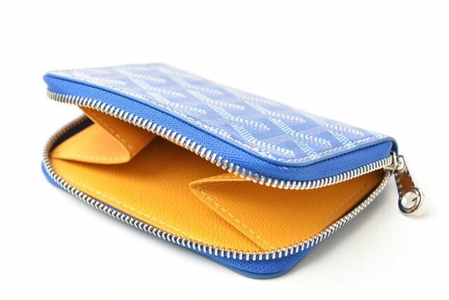 Goyard Coin Case Coin Purse Card Case Goyard Wallet Matignon Mini Herringbone