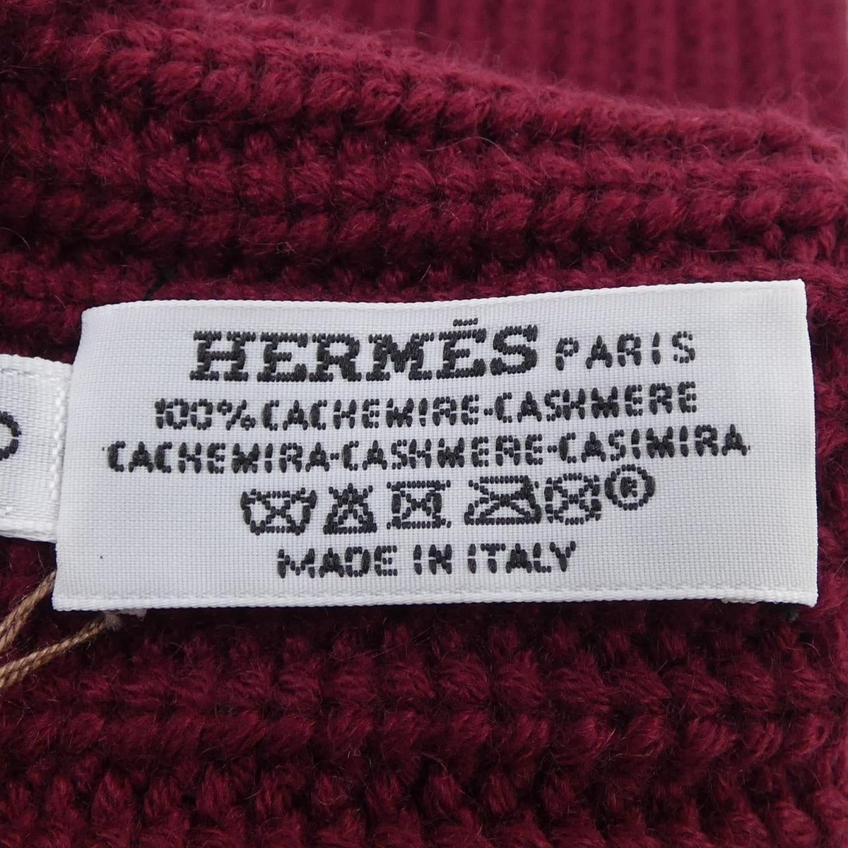Hermes Glove Cashmere Red — view 3
