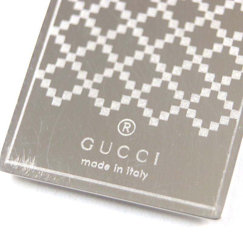 Gucci Diamante Bill Clip With Logo Bill Clip Money Clip Silver