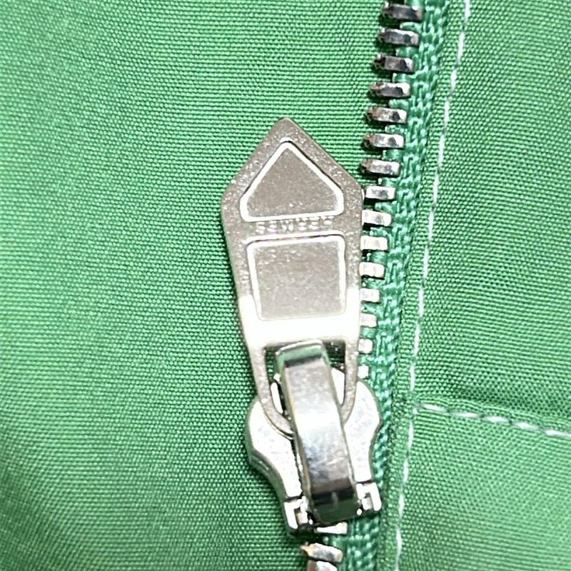 Hermes Blouson Size 41 Women - Green Short Sleeves / Zip Up / Spring / Fall