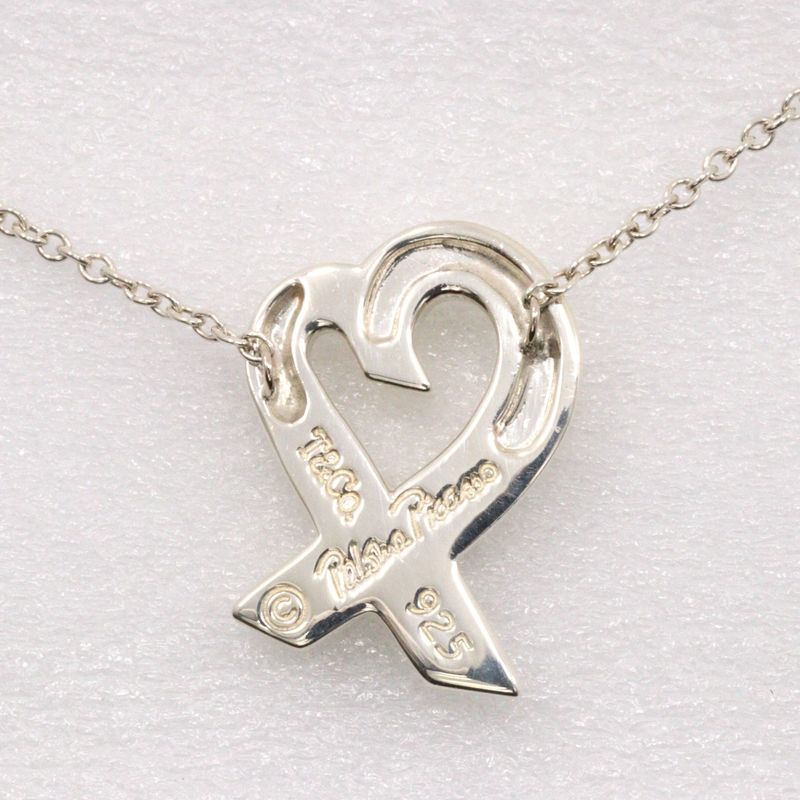 Tiffany & Co Loving Heart Paloma Picasso 925 Silver Ladies 3.0g Necklace