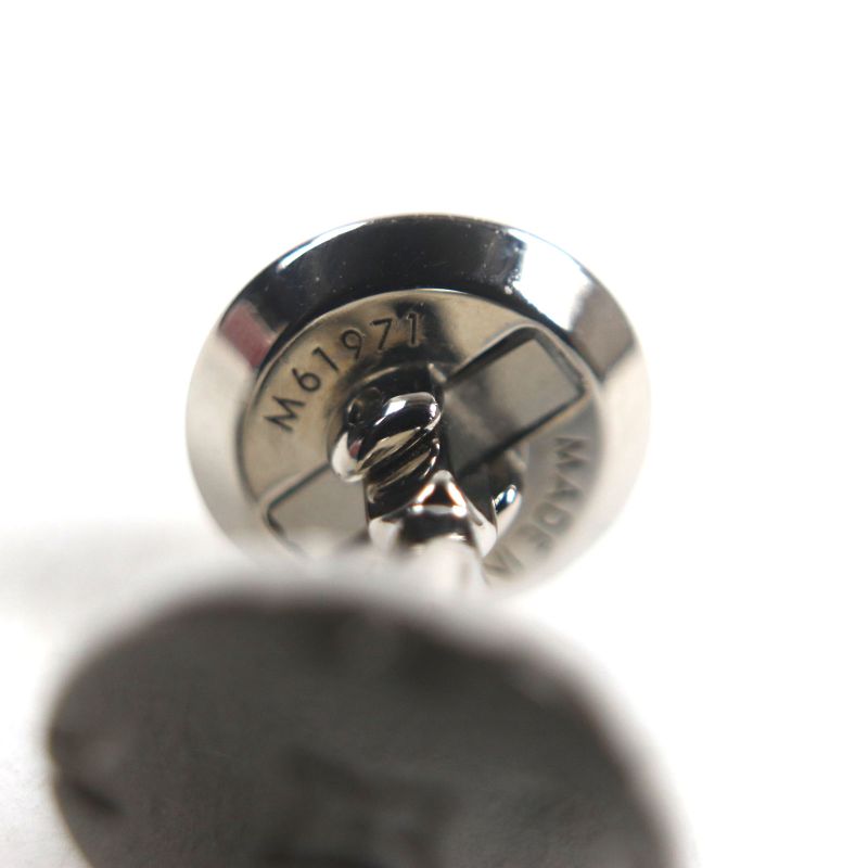 Louis Vuitton M61971 Bouton De Manchettes Monogram Cufflinks Button Cufflinks