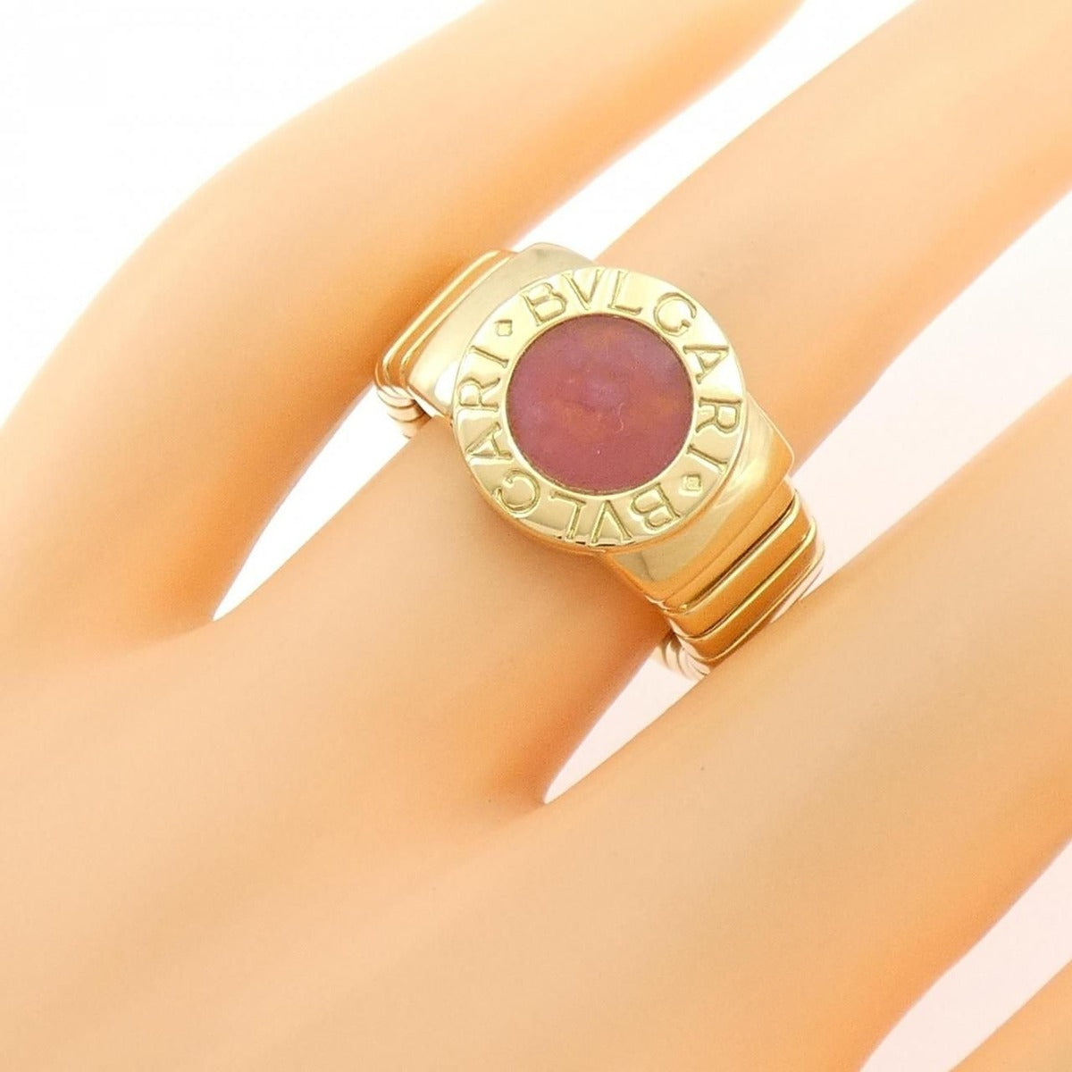 Bvlgari Rhodochrosite Ring — view 6