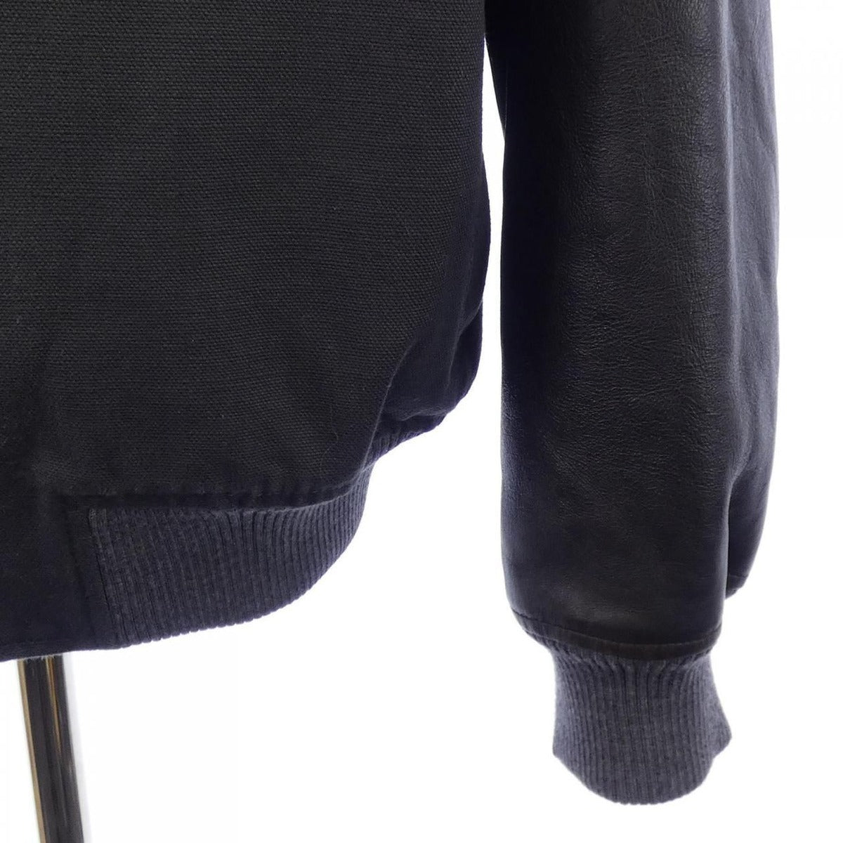 Louis Vuitton Mixed Canvas Leather Bomber Jacket — view 7