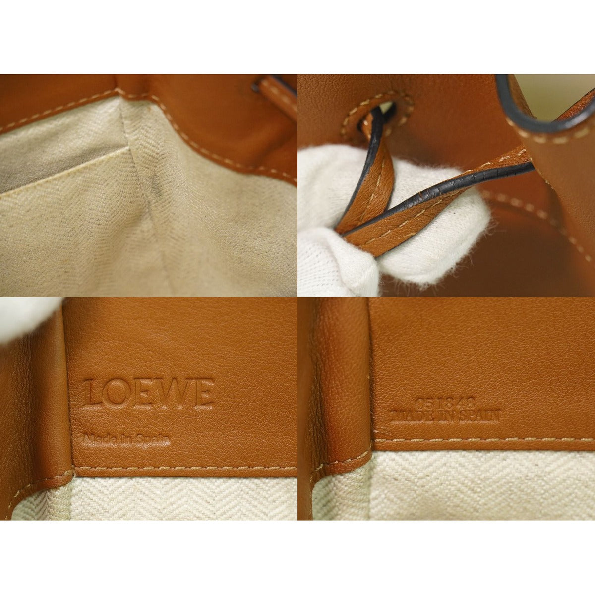 Loewe Hammock Drawstring Mini 2-Way Shoulder Bag Pochette — view 9