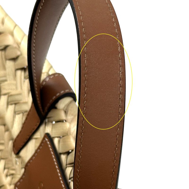 Celine Bag Women's Brand Teen Triomphe Handbag Shoulder Bag 2way Raffia Classic