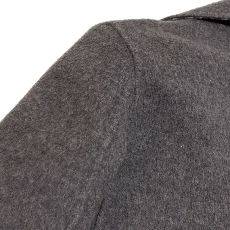 Dior/christian Dior Coat Size USA 2 Ladies - 110m32a1375 Grey Long Sleeves/winte