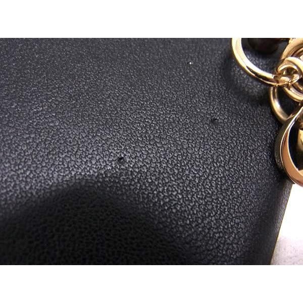 Christian Dior Lady Cannage Leather Iphone XS Phone Case — view 4