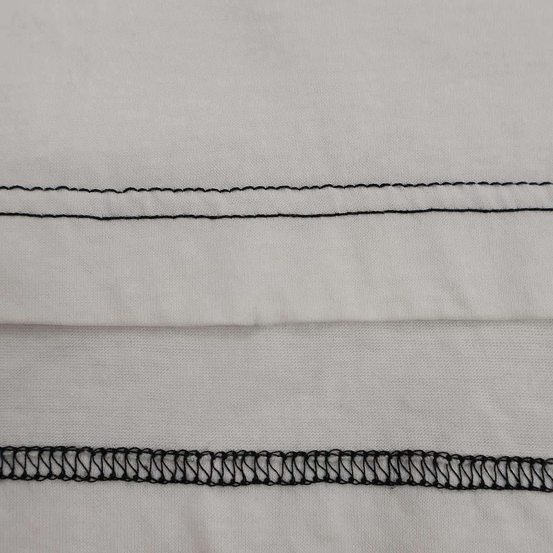 Prada 22ss Logo Plate Nylon Pocket T-Shirt Ujn790 10d3 White XS