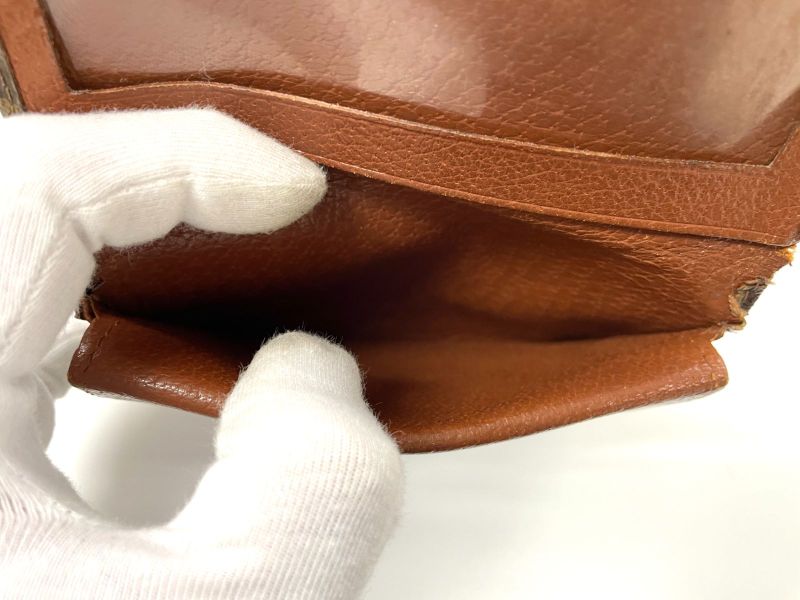 Louis Vuitton Monogram Portobier Identity Bifold Wallet Billfold Card Case Pass