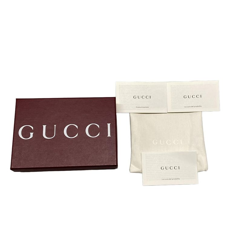 Gucci Bifold Wallet - 820692 Green Leather