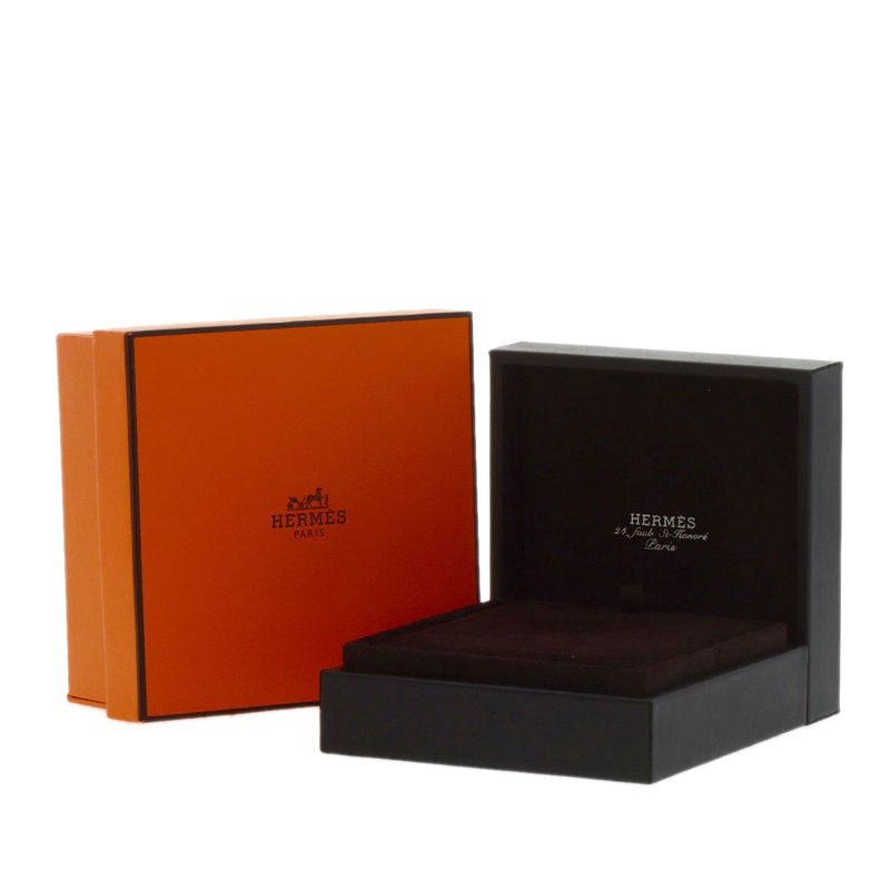 Hermes Chaine D'ancre Verso Necklace 18K Pink Gold Ladies