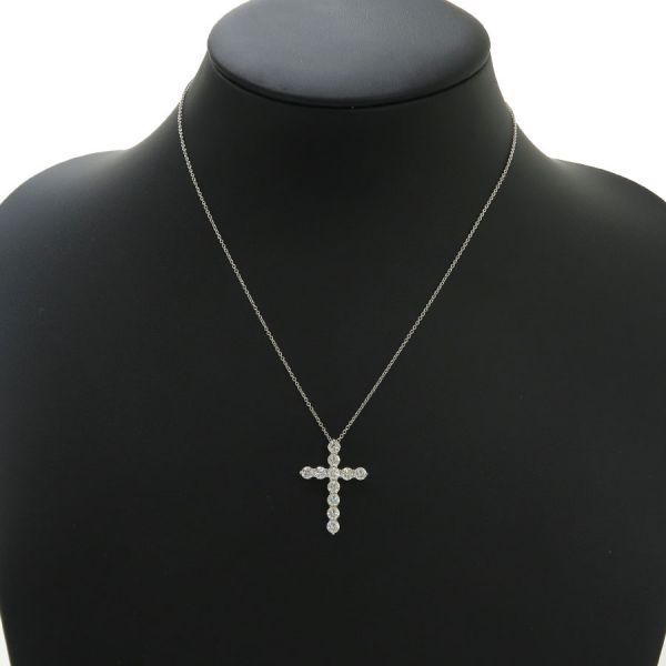 Tiffany & Co Diamond Cross Necklace / Large