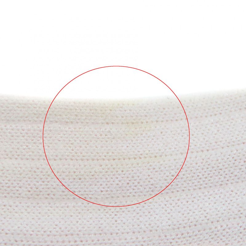 CHANEL P43884 F Knit Pleated Skirt With Pearl Coco Mark Buttons Wrap Skirt