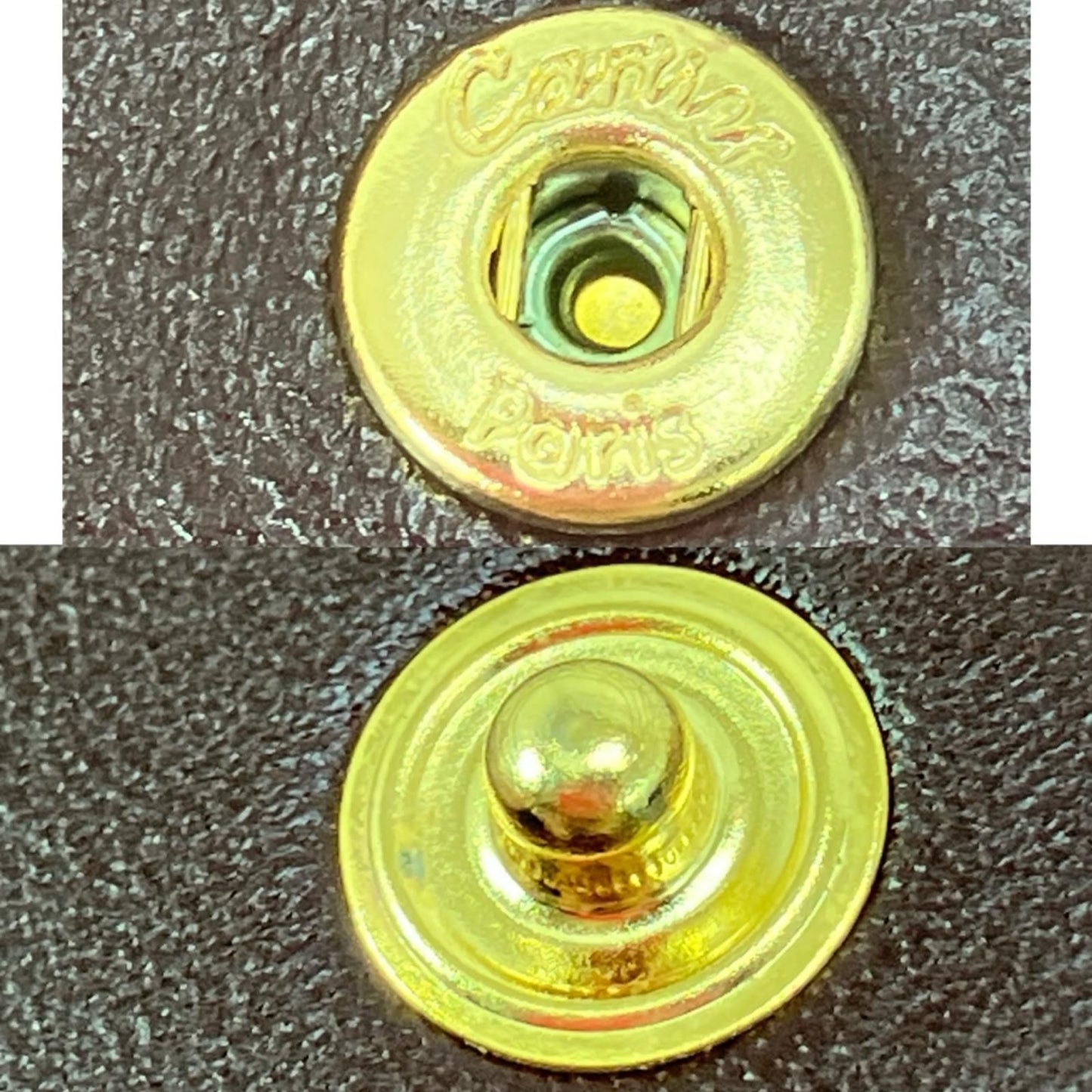 Cartier Mustline Leather Coin Case Bordeaux