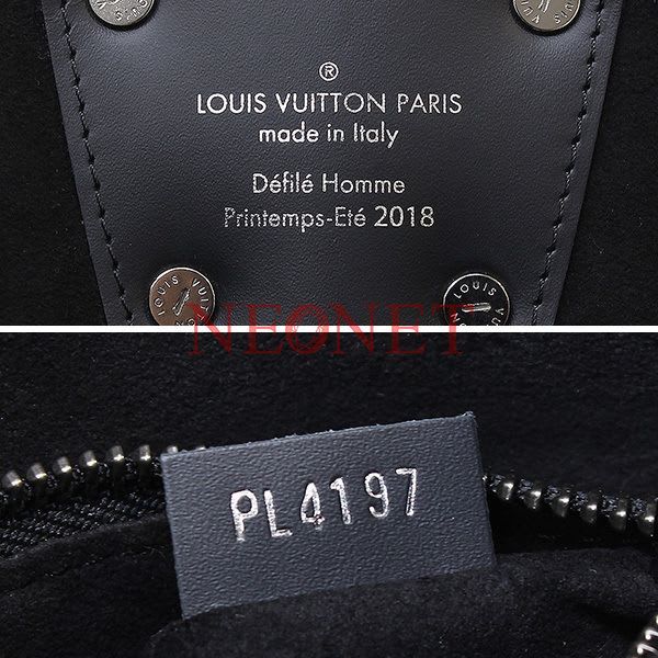 Louis Vuitton Monogram Pacific Eclipse Split Line Design Tote Bag Handbag