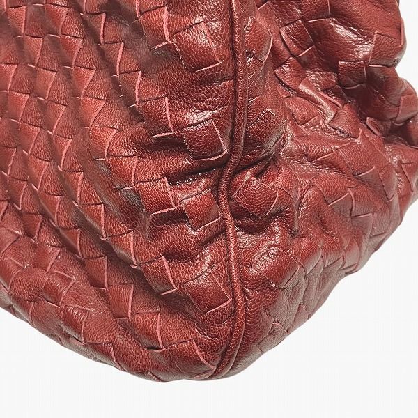 Bottega Veneta Intrecciato 199875 Bordeaux Bag Handbag Women
