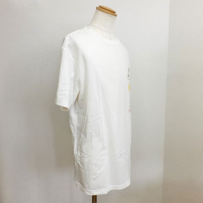 Dior T-shirt Asterodior Print Short Sleeve T-shirt White Size L