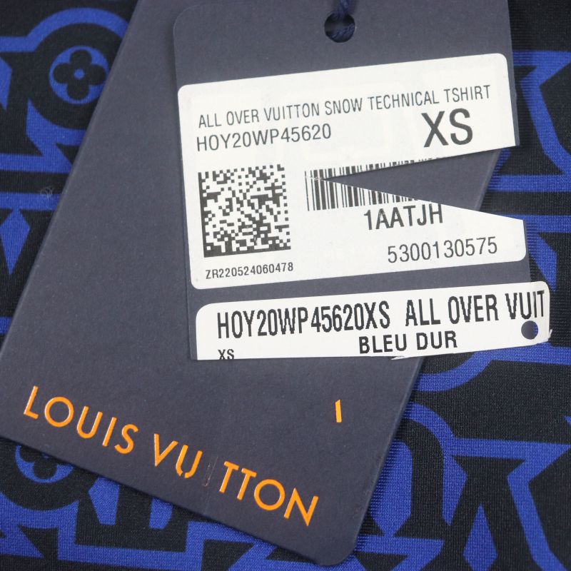 Louis Vuitton 23SS Snow Technical Logo Total Short Sleeve Short Sleeve