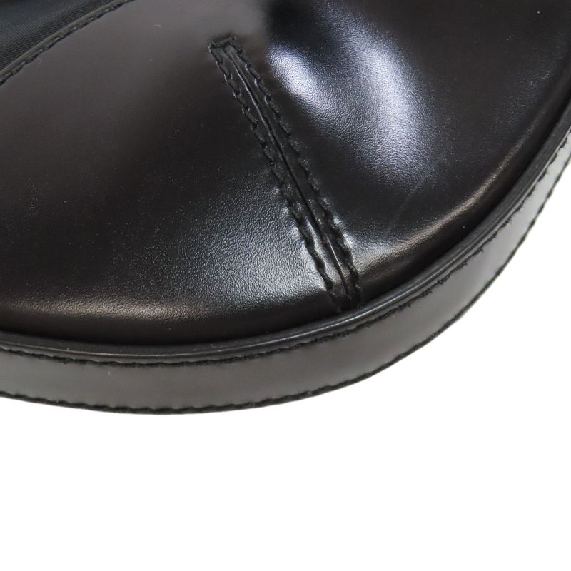 Prada Logo Hardware Shoulder Bag Nylon Women