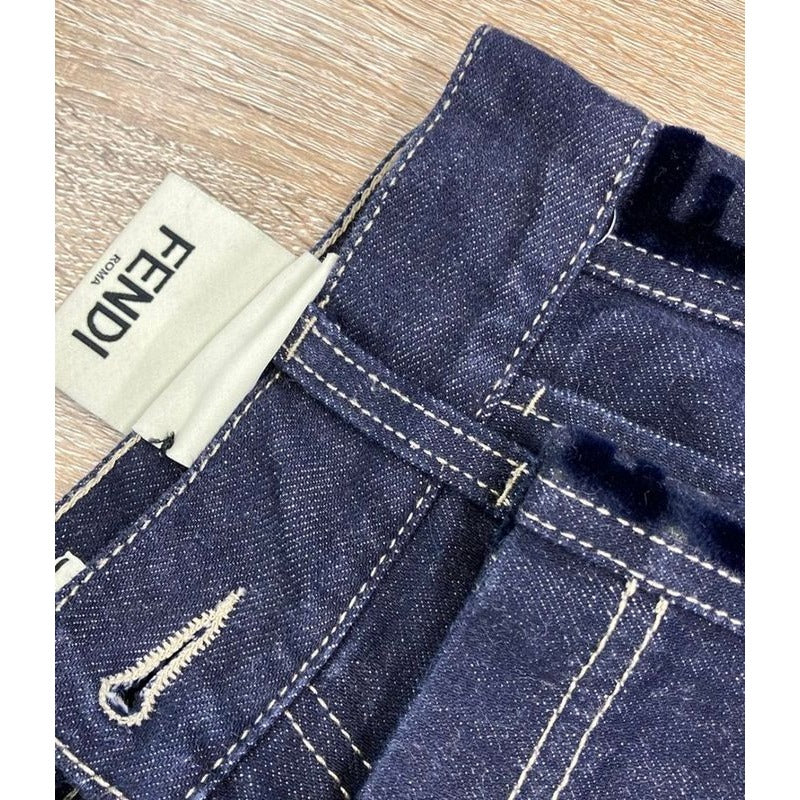 Fendi Denim Pants Women Size 36 — view 6
