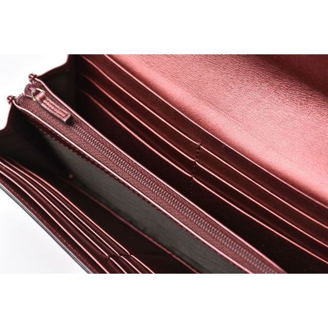 Gucci Wallet Long GG Pattern Heart-shaped Interlocking G Metallic — view 8