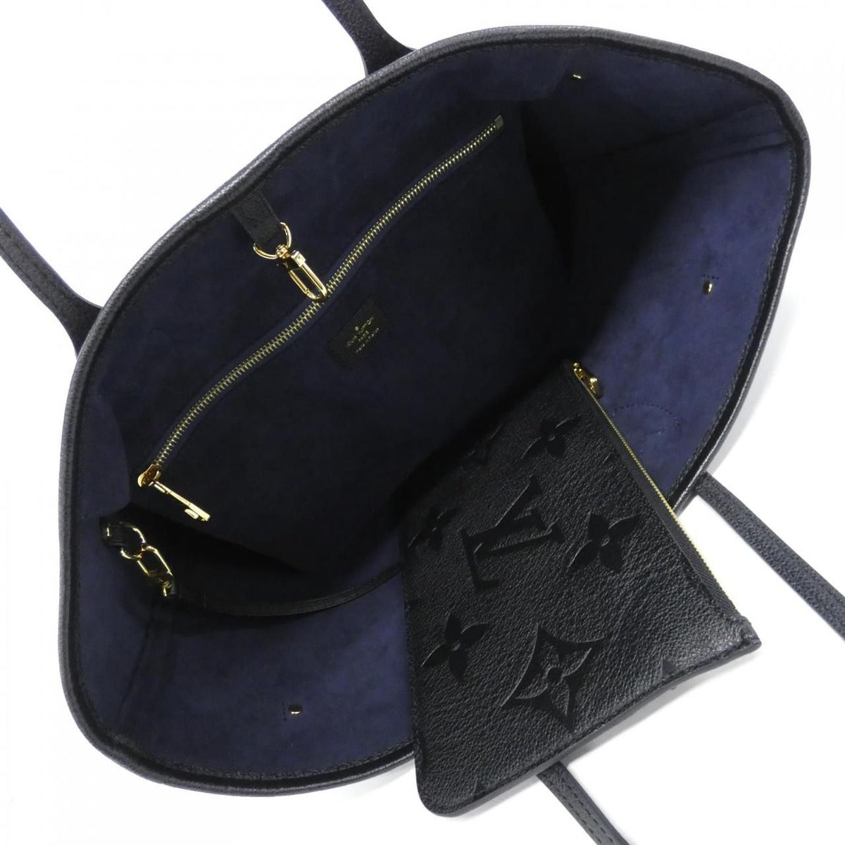 Louis Vuitton Monogram Empreinte Neverfull MM Bag — view 7
