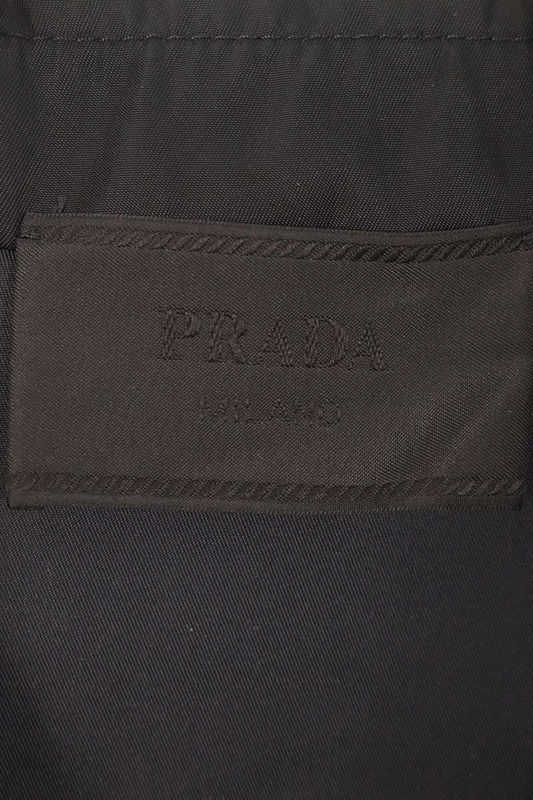 Prada Sc449 Re-nylon Triangle Logo Short Sleeve Shirt Men M