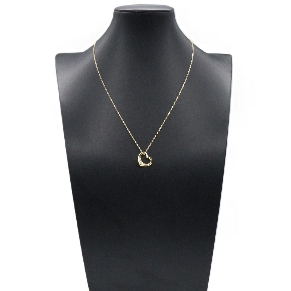 Tiffany & Co Necklace Open Heart 40.5 cm 18k Diamond — view 6