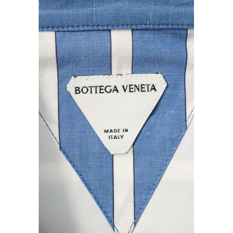 Bottega Veneta 23 AW V35 M0 Cotton Switched Stripe Long Sleeve Shirt — view 3