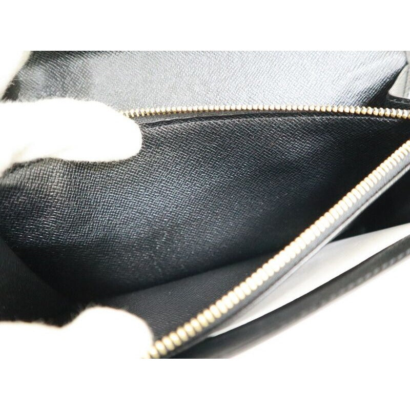 Louis Vuitton Pochette Porte Monnaie Cles Wallet Epi Noir Black — view 6