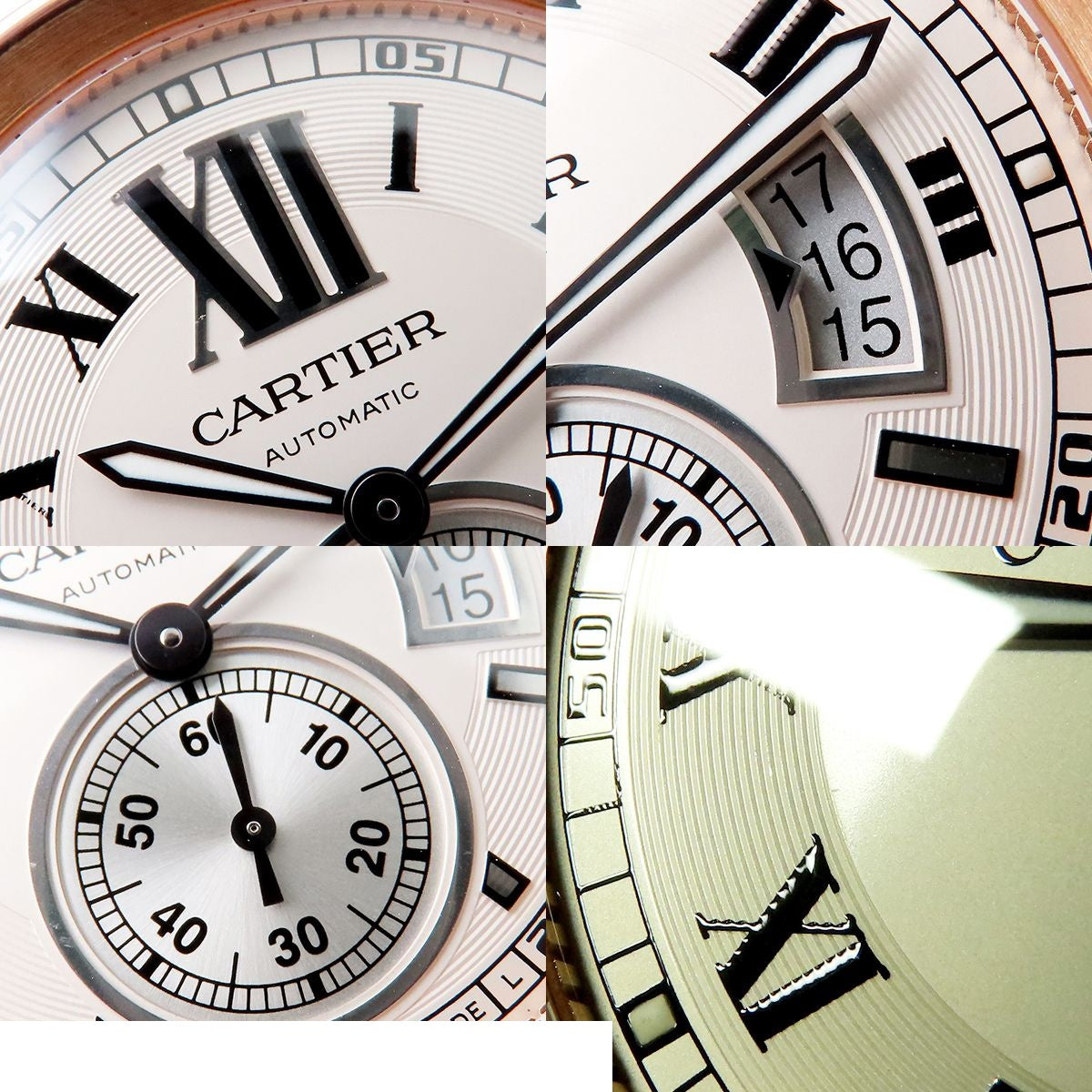 Cartier Calibre de Cartier LM Silver SS PG de Watch Automatic — view 8