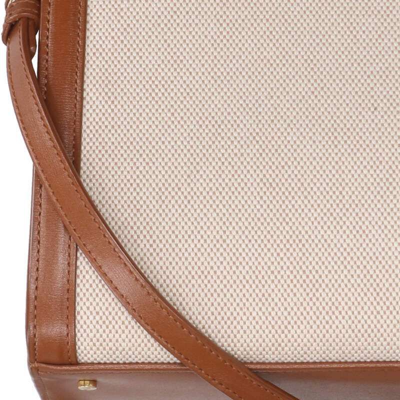 Saint Laurent Paris 623931 Cassandra Canvas Scuff Zar 2 Way Shoulder Bag Women