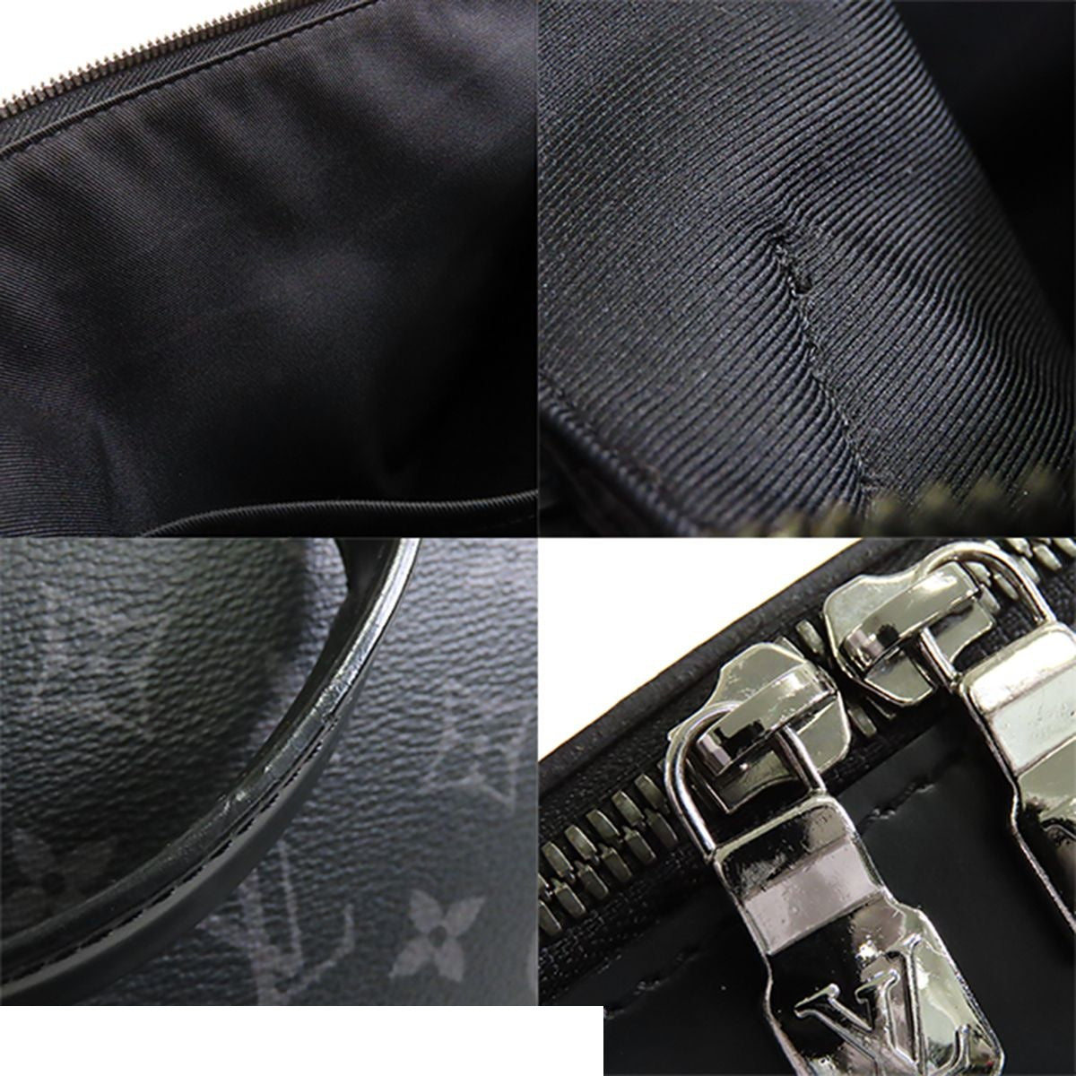Louis Vuitton Briefcase Explorer Black Monogram Eclipse 2-Way Business — view 8