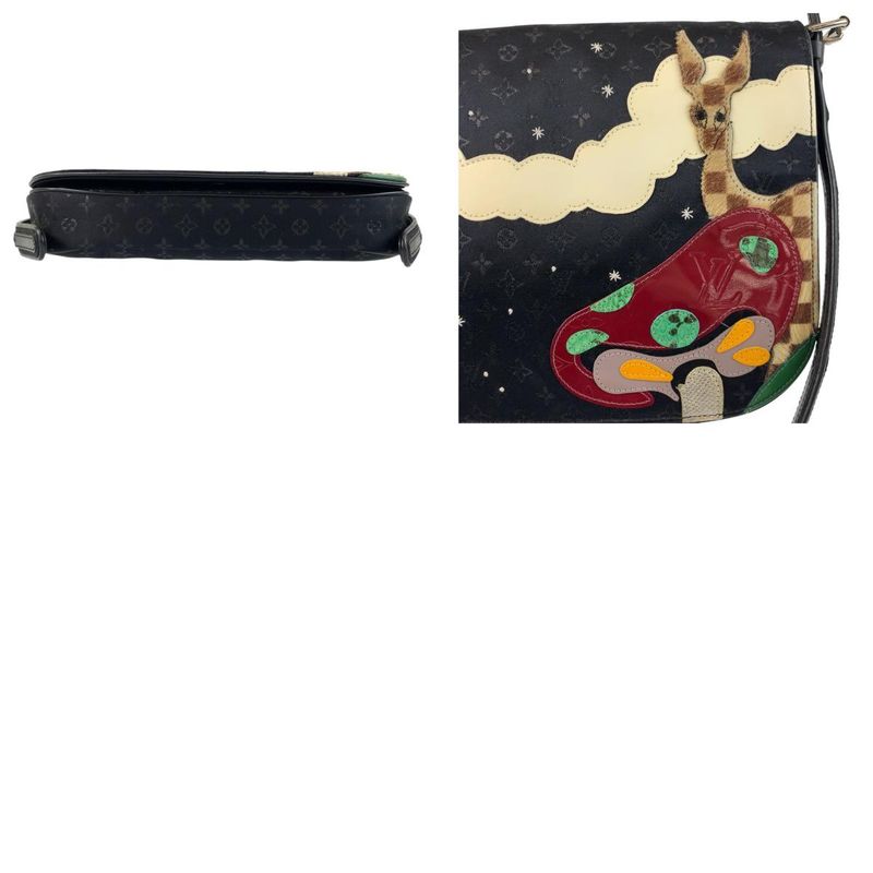 Louis Vuitton Mini Monogram Comte De Fe Musette Black M92273 Shoulder Bag