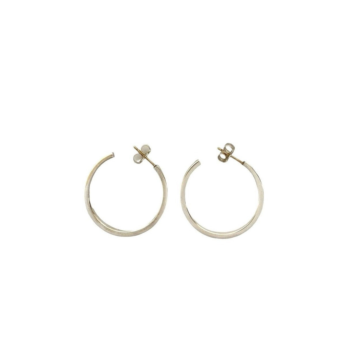Tiffany & Co Box Narrow Hoop Earrings — view 7