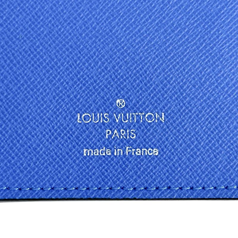 Louis Vuitton M63300 Eclipse Portefeuille Blazer Long Wallet Louis Vuitton Blue