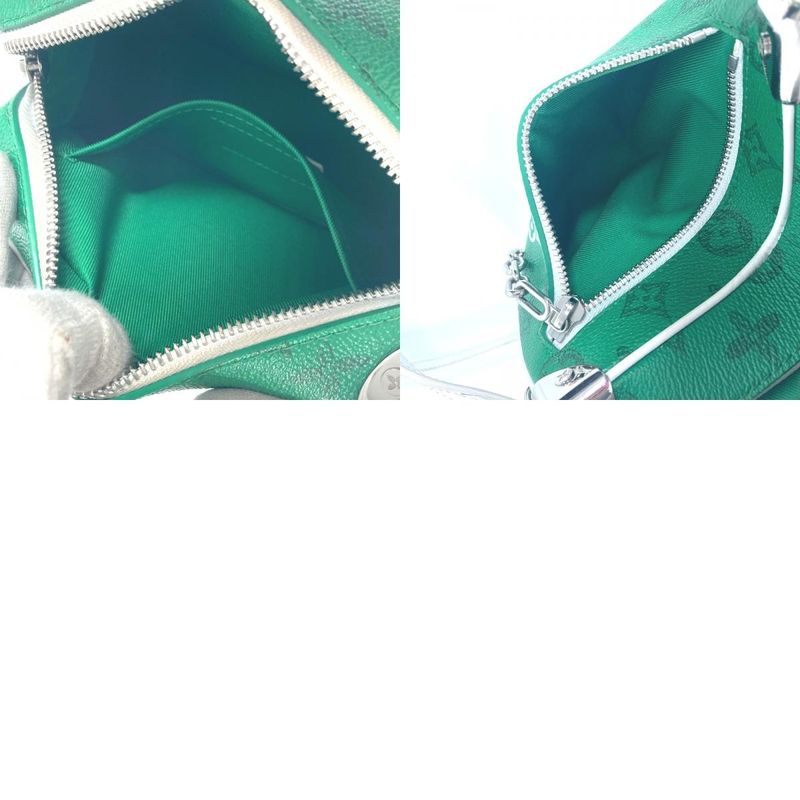 Louis Vuitton Shoulder Bag Mini Soft Trunk M80816 Monogram Canvas Green