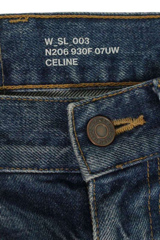 Celine 2n206930f Union Wash Denim Pants Women's 27