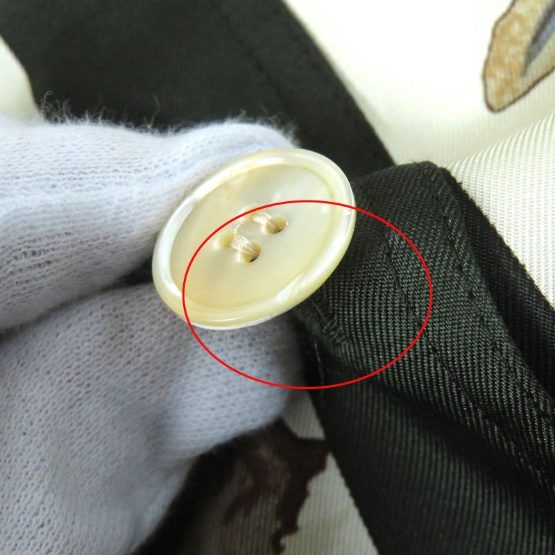 Hermes Vintage Tourbillon Swirls 100% Silk Margiela Period Fallen Leaves Long