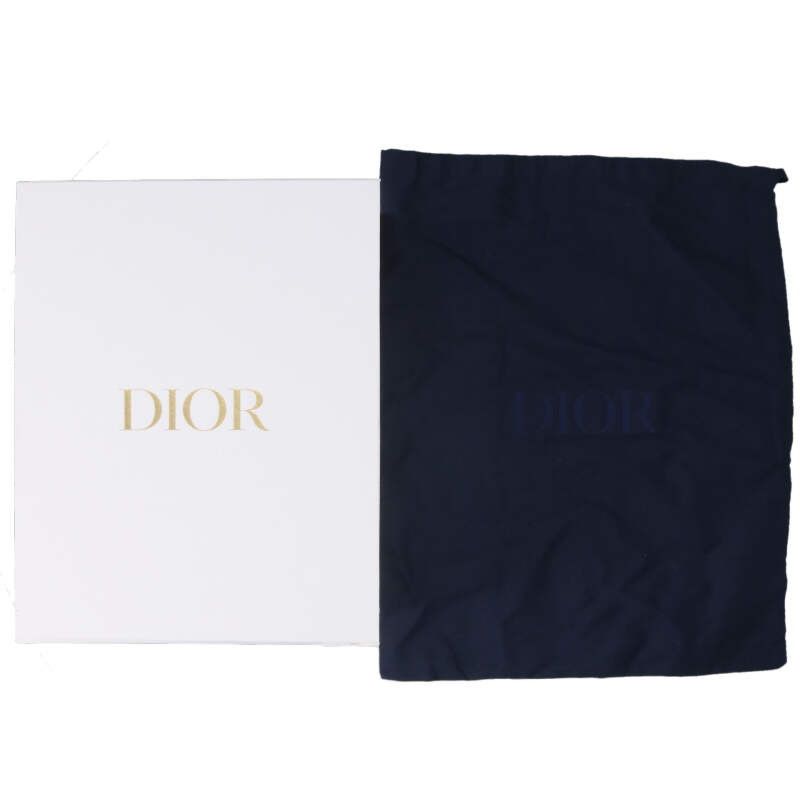 Dior X Sacai Saddle 1adpo246usc Leather Nylon Shoulder Bag Men's