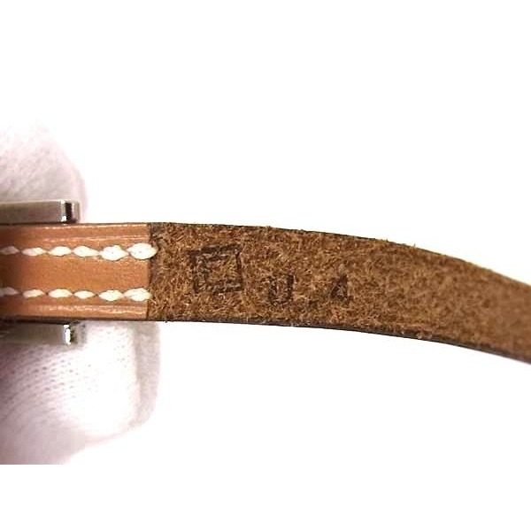 Hermes Silver Brown Bracelet — view 5