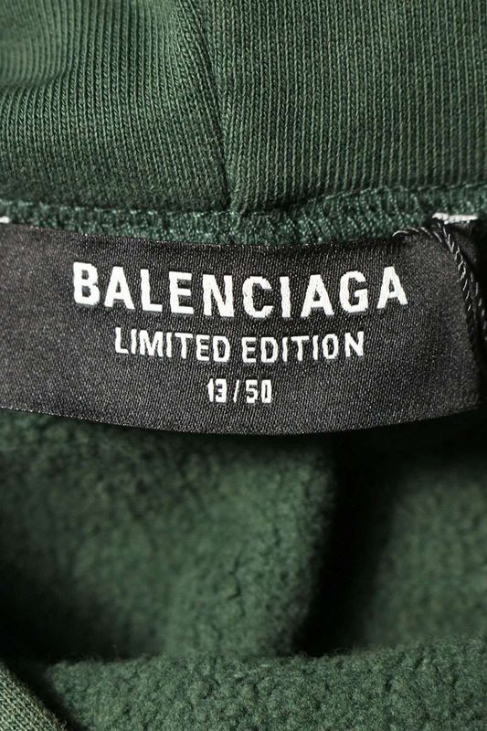 Balenciaga 674986 Tlvg6 London Embroidered Wide Fit Hoodie Men 1