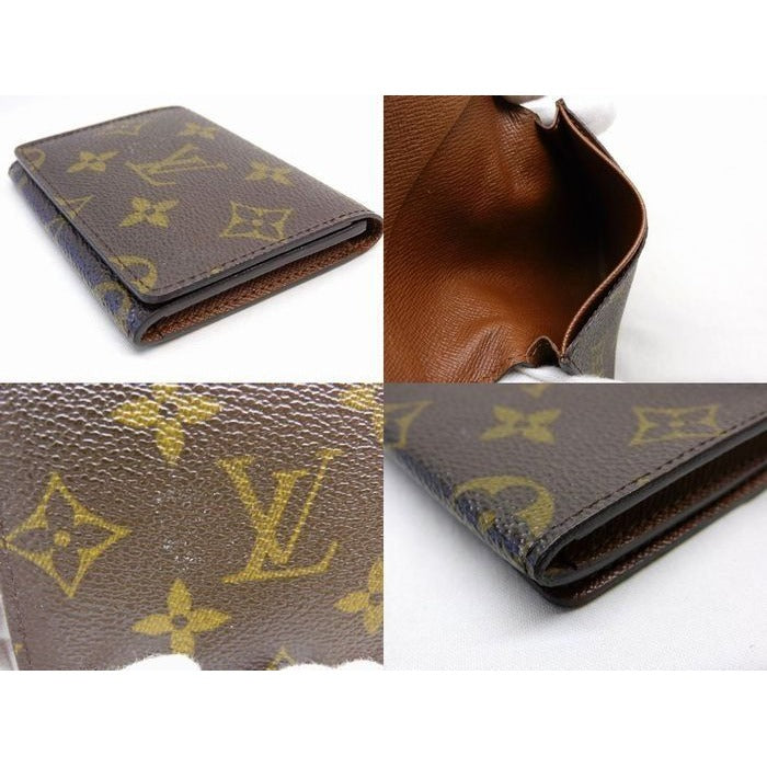 Louis Vuitton Card Case Envelope Carte de Visit Monogram — view 4