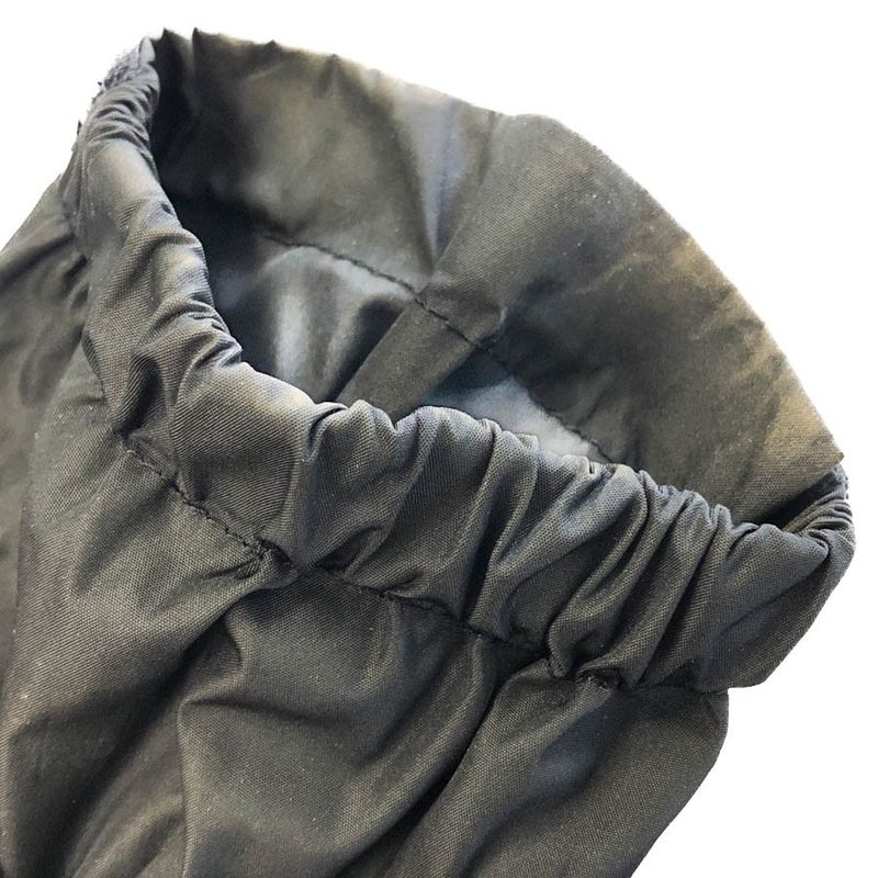 Prada Zip-Up Nylon Jacket with Wool Liner Blouson Black S