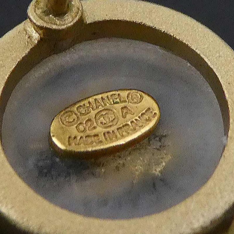 Chanel Earrings Coco Mark