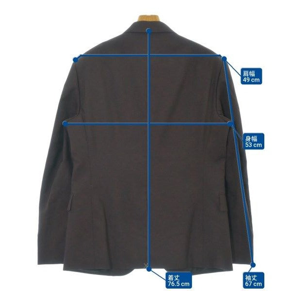 Versace Tailored Jacket Wool Cotton Red-purple — view 8